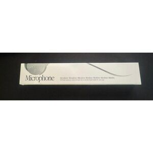 Sealed vintage 1990‎ Apple Mac Computer Microphone Freestanding wired audiojack!
